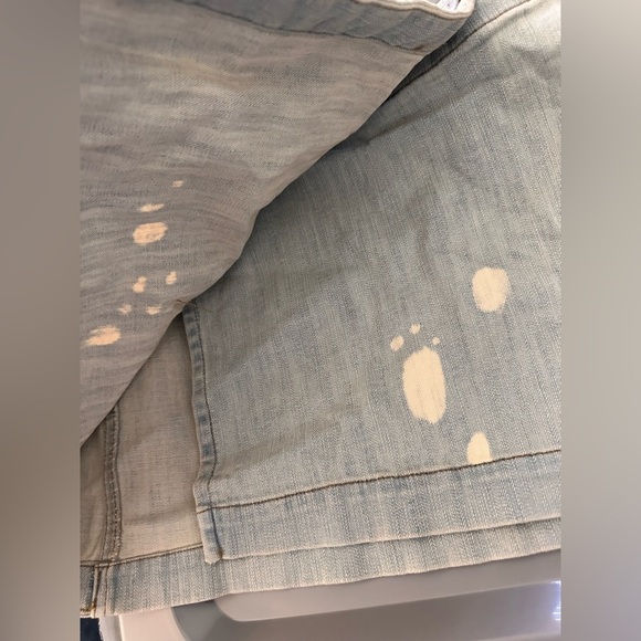 BDG Light Wash Denim Wrap Skirt NWOT - Picture 4 of 7